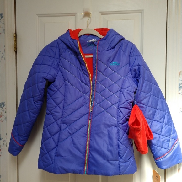 Pacific Trail Other - NWT Pacific Trail Purple and Coral Quilted jacket